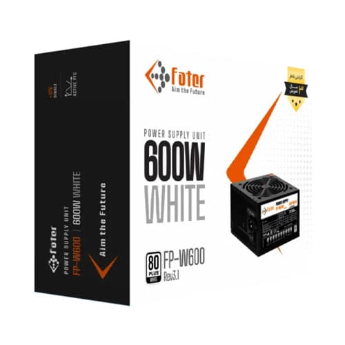 Fater FP-W600 600W ATX 2.53 80PLUS Non Modular PSU Power — تصویر ۳