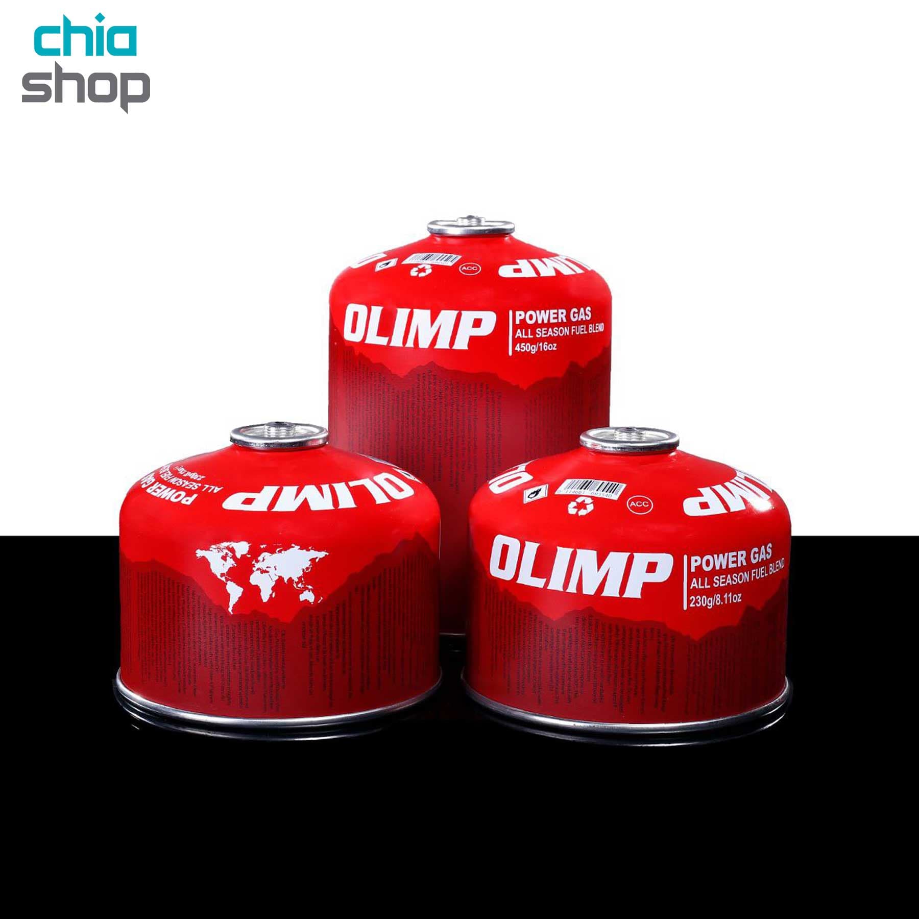 کپسول گاز الیمپ 230 گرمی olimp 230g — تصویر ۷
