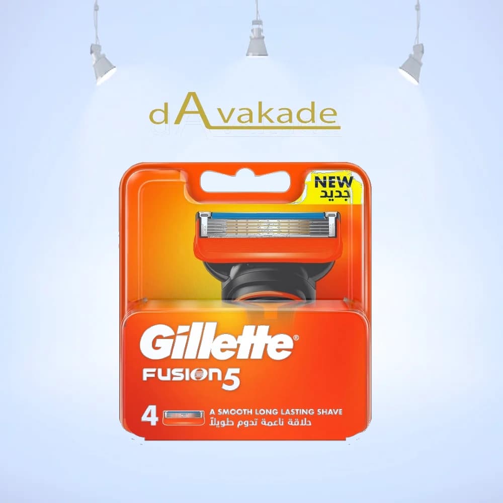 یدک چهار عددی ژیلت فیوژن GILLETTE FUSION 5