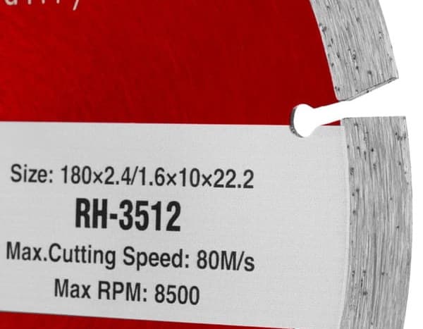 صفحه گرانیت بر رونیکس سیلورلاین 180 میلی متر مدل RH-3512 — تصویر ۲