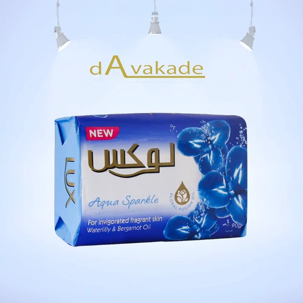صابون گل نیلوفر آبی 125 گرم لوکس LUX
