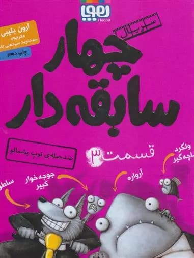 کتاب سریال چهار سابقه دار، قسمت ۳ هوپا