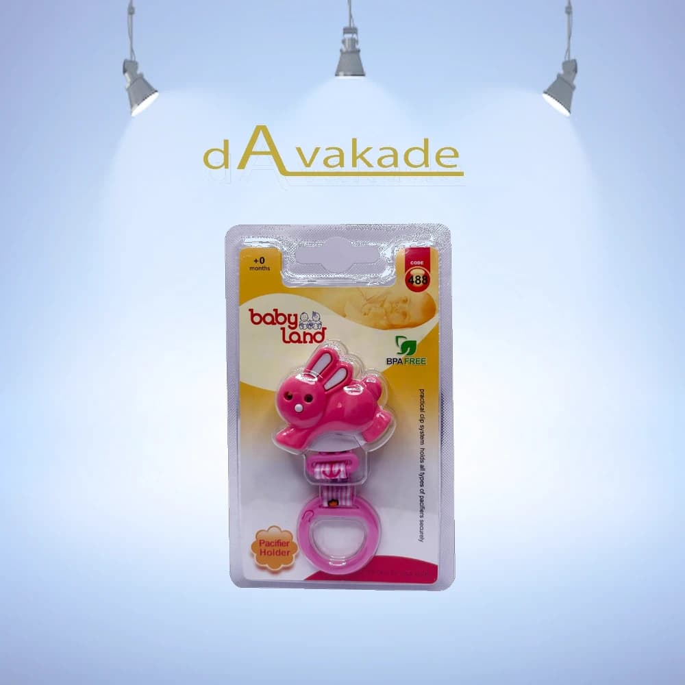 BABY LAND بند پستانک خرگوشی کد 488