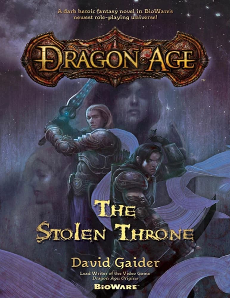 کتاب تخت سرقت شده (The Stolen Throne) نسخه انگلیسی PDF | دیوید گیدر