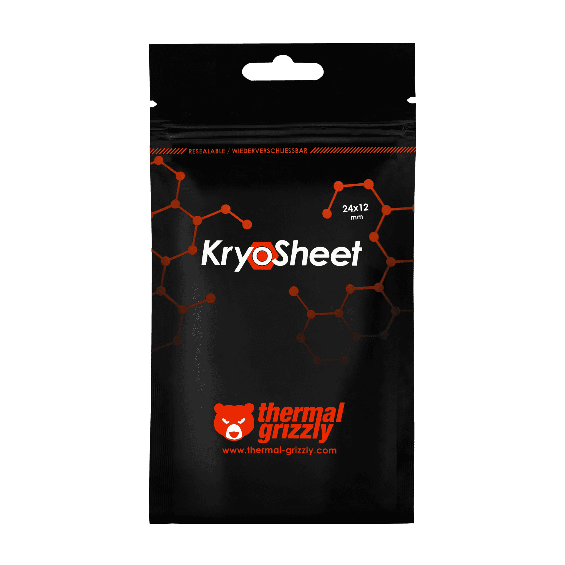 پد حرارتی گرافنی ترمال گریزلی KryoSheet مدل TG-KS-24-12، ابعاد 24×12 میلی‌متر، ضخامت 0.2 میلی‌متر، 1 عدد — تصویر ۳