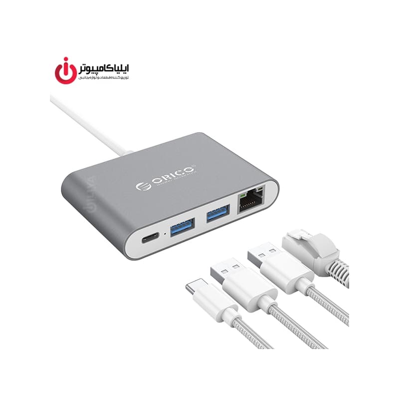 هاب USB3.0 دو پورت اوریکو مدل RCR2A — تصویر ۲