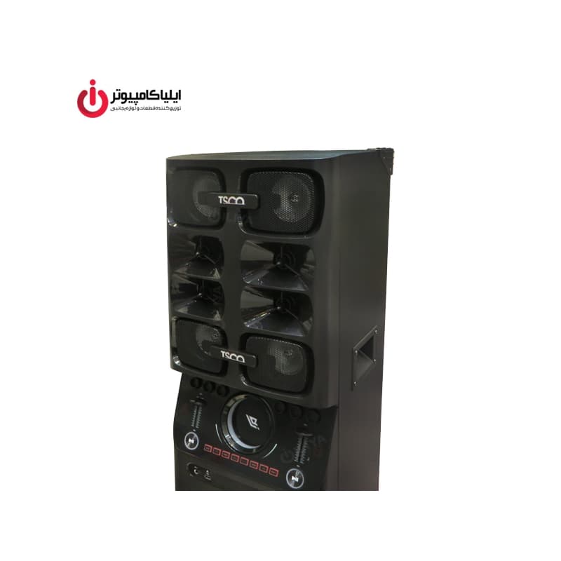اسپیکر حرفه ای تسکو مدل TS 1020 DJ همراه با میکروفن وایرلس — تصویر ۴