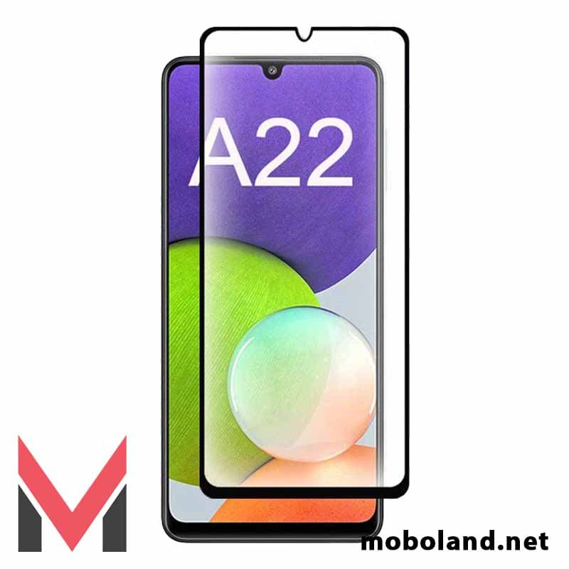 گلس تمام صفحه سامسونگ Galaxy A22 4G — تصویر ۳