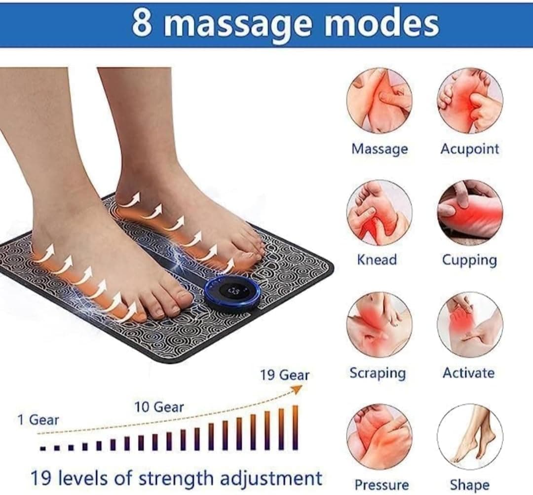 ماساژور کف پای هوشمند EMS مدل MA-860 — تصویر ۲