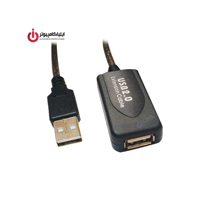 کابل افزایش طول USB2.0 برد دار ونتولینک به طول 15 متر — تصویر ۲
