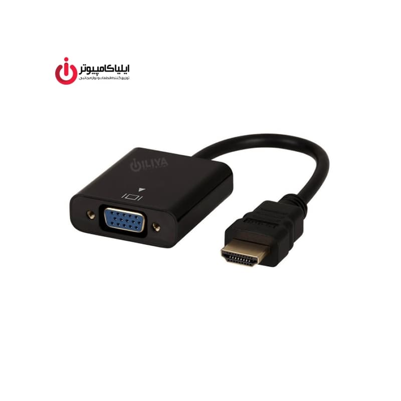 مبدل HDMI به VGA ونتولینک همراه با انتقال صدا Active