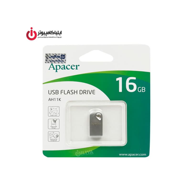 فلش مموری USB2.0 اپیسر مدل AH11K ظرفیت 16 گیگابایت — تصویر ۲
