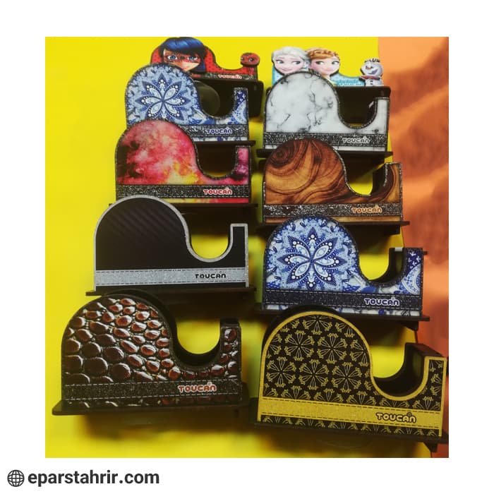 پایه چسب چوبی فانتزی — تصویر ۲