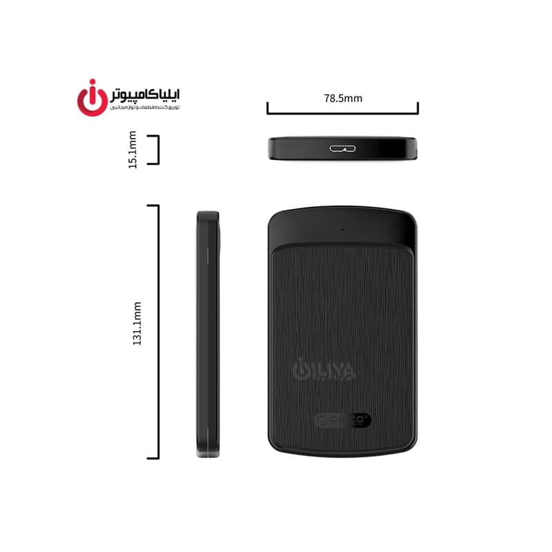 باکس هارد دیسک 2.5 اینچ USB3.0 اوریکو مدل 2020U3 — تصویر ۴