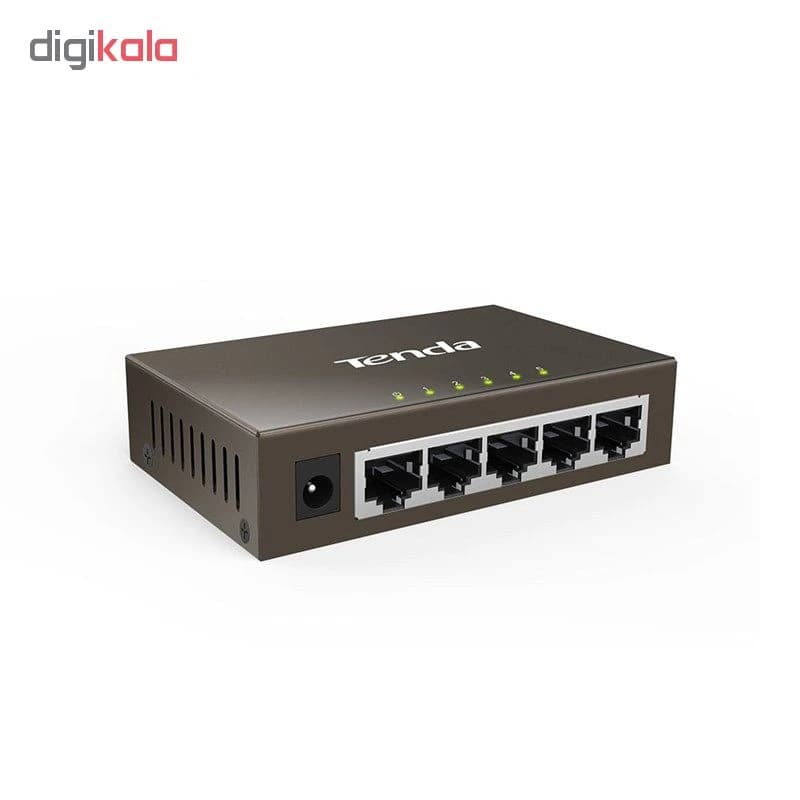 سوییچ 5 پورت تندا مدل TEG1005D کد k13615 — تصویر ۲
