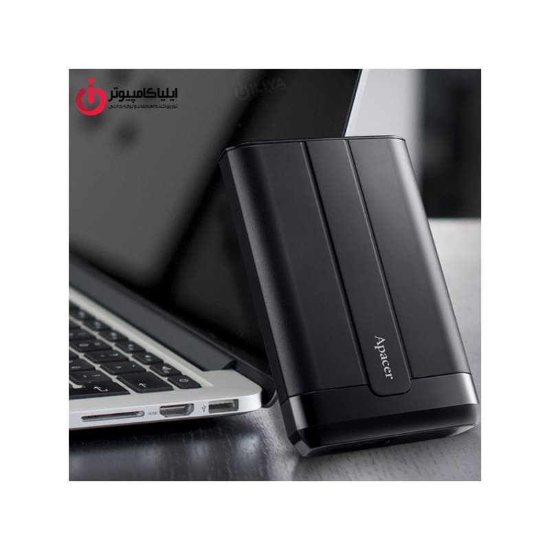 هارد دیسک اکسترنال USB 3.2 Apacer مدل AC732 ظرفیت 4 ترابایت — تصویر ۳