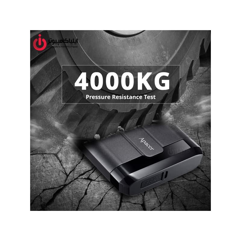 هارد دیسک اکسترنال USB 3.2 Apacer مدل AC732 ظرفیت 4 ترابایت — تصویر ۴