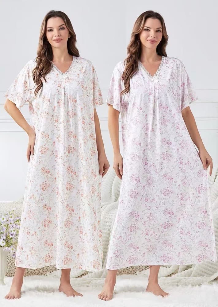 پیراهن راحتی زنانه و دخترانه کد at7066
