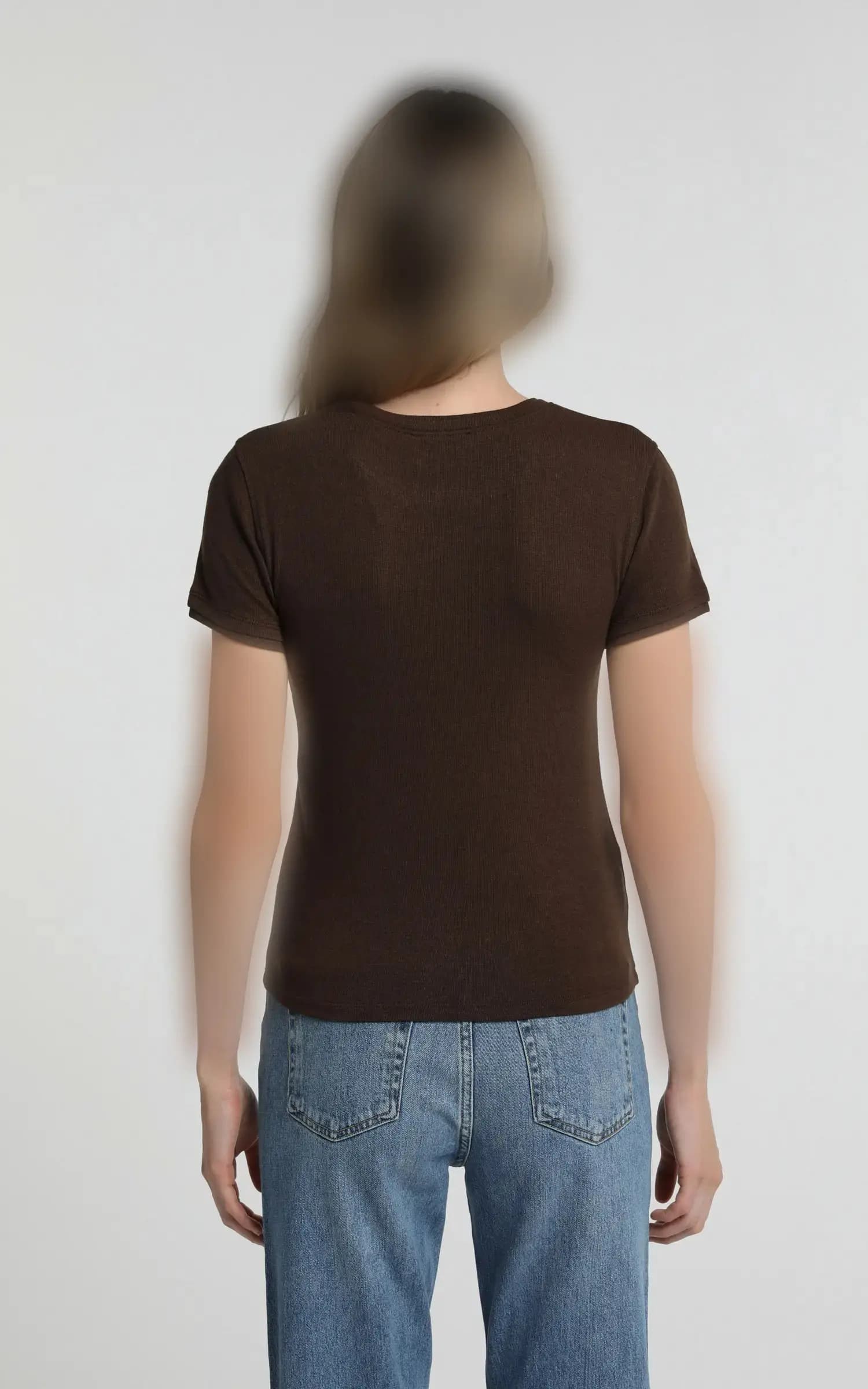 تیشرت زنانه ساده یقه گرد COLIN’S کد CL1081838 — تصویر ۸