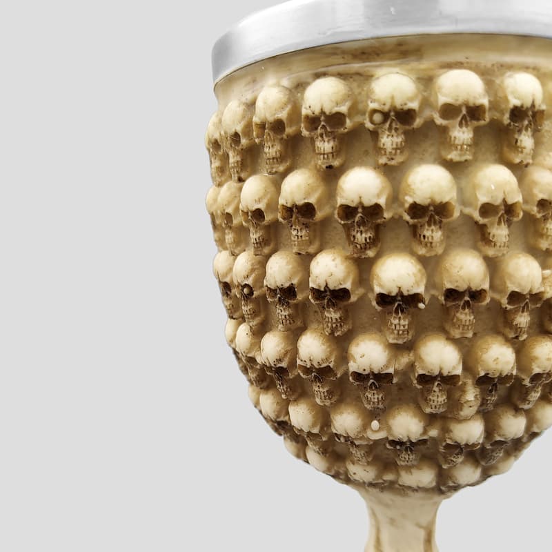 جام اسکلتی داخل استیل مدل Full Skulls کد Njd-162d2 — تصویر ۲