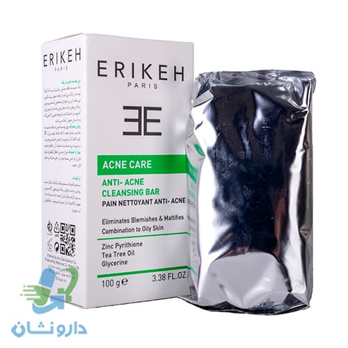 پن ضد آکنه اریکه مناسب پوست چرب 100 گرمی — تصویر ۲