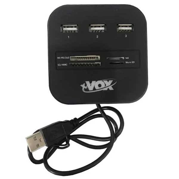 هاب 3پورت USB 2.0 ایکس ووکس مدل X807 کد k13081