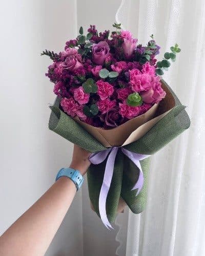 دسته گل جهت تشکر از استاد دانشگاه