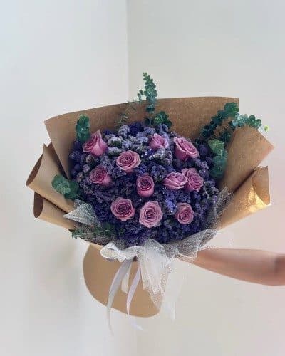 دسته گل جهت تشکر رسمی از مدیر