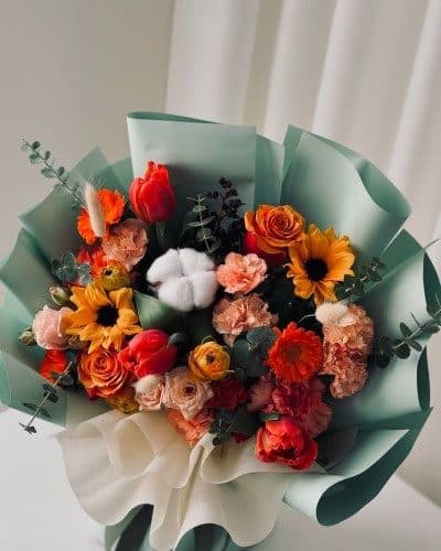 دسته گل جهت معذرت خواهی بعد از اشتباه بزرگ