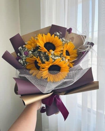 دسته گل جهت تشکر از معلم ابتدایی