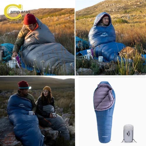 کیسه خواب پر کوهنوردی نیچرهایک ULG400 مدل NH19YD001 — تصویر ۸