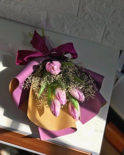 دسته گل جهت تشکر پدر از پسر
