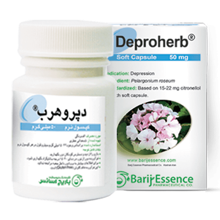 کپسول دپروهرب باریج،افسردگی Barij Deproherb Softcap