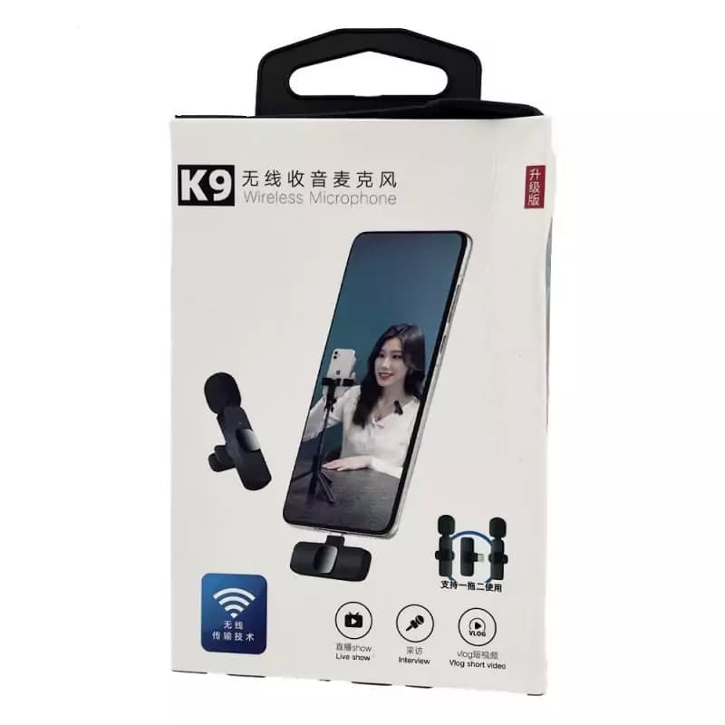 میکروفون K9 یقه ای بی سیم TYPE-C کد k12548
