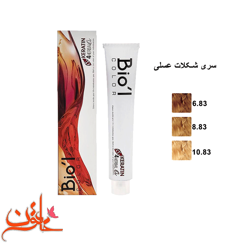 رنگ مو بیول سری شکلات عسلی (chocolate honey) Biol Hair Color Cream