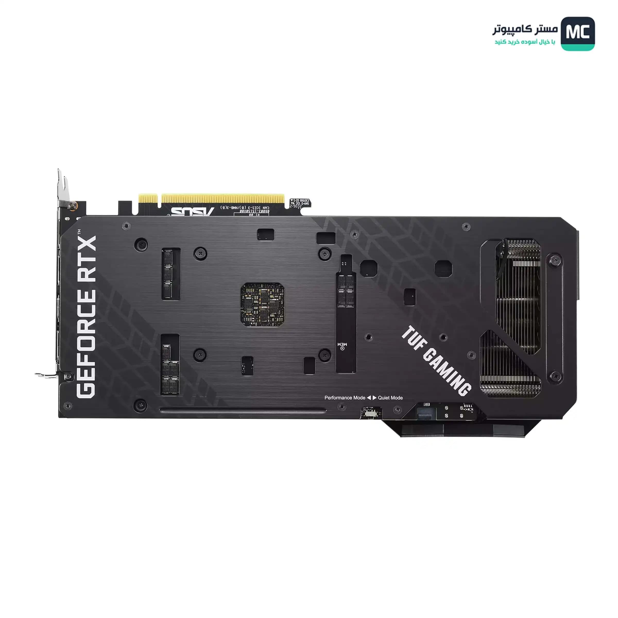 کارت گرافیک ایسوس TUF RTX 3060TI O8G V2 GAMING (درحدنو) — تصویر ۸
