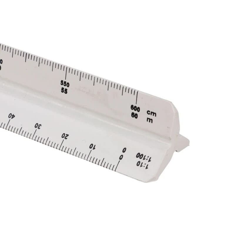 خط کش پلاستیکی اشل تیبل Table 30cm — تصویر ۶