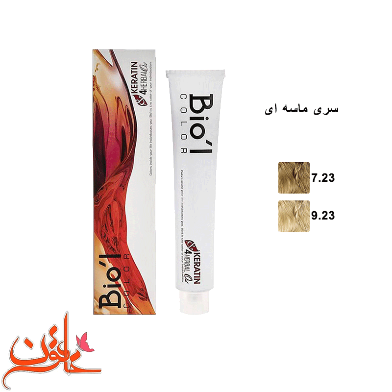 رنگ مو بیول سری ماسه ای (sandy) Biol Hair Color Cream