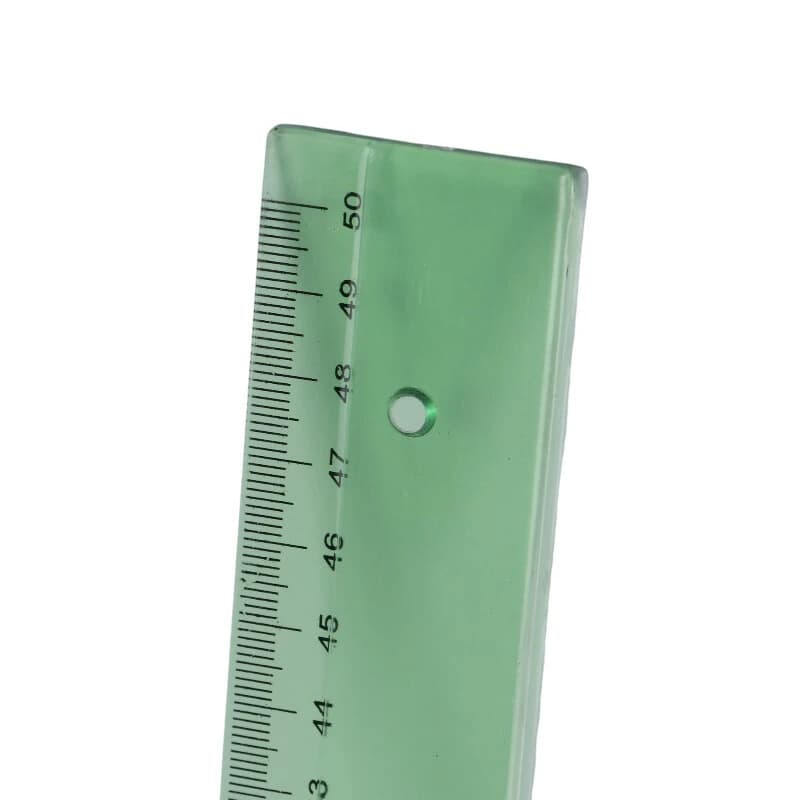 خط کش پلاستیکی لبه راپید خور تیبل Table 50cm — تصویر ۵
