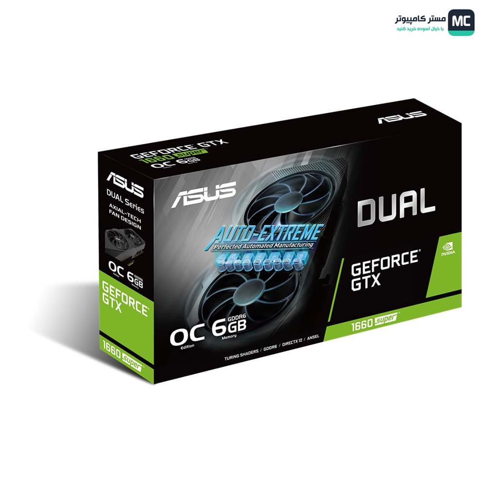 کارت گرافیک ایسوس مدل DUAL-GTX1660S-O6G-EVO — تصویر ۳