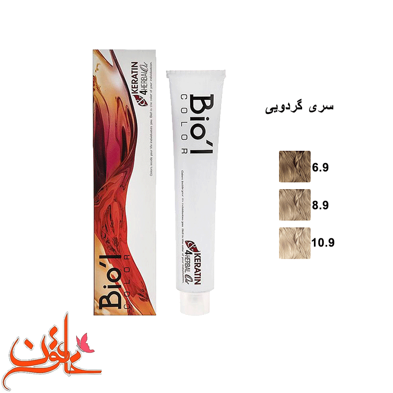 رنگ مو بیول سری گردویی (walnut) Biol Hair Color Cream