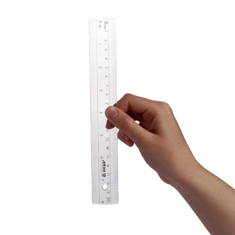 خط کش پلاستیکی آریا Arya 8030 20cm — تصویر ۲