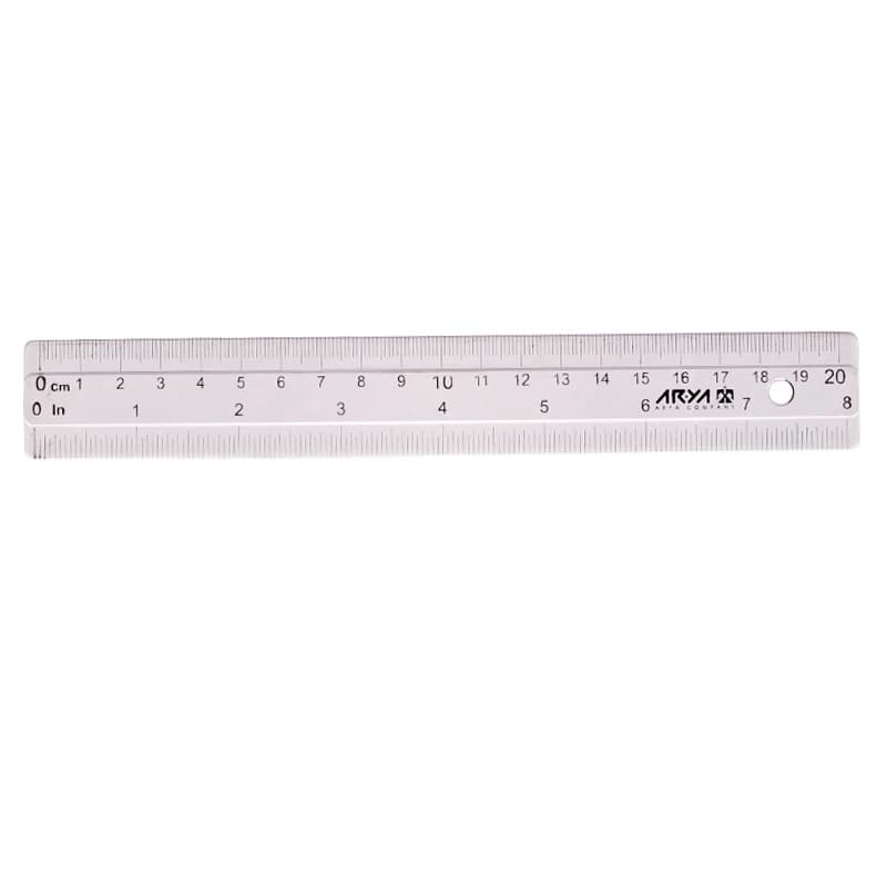 خط کش پلاستیکی آریا Arya 8030 20cm — تصویر ۳