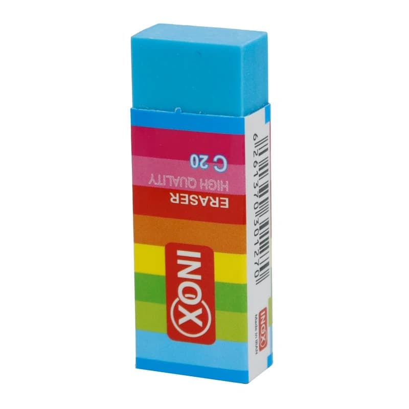 پاک کن رنگی اینوکس C20 بسته 20 عددی — تصویر ۳