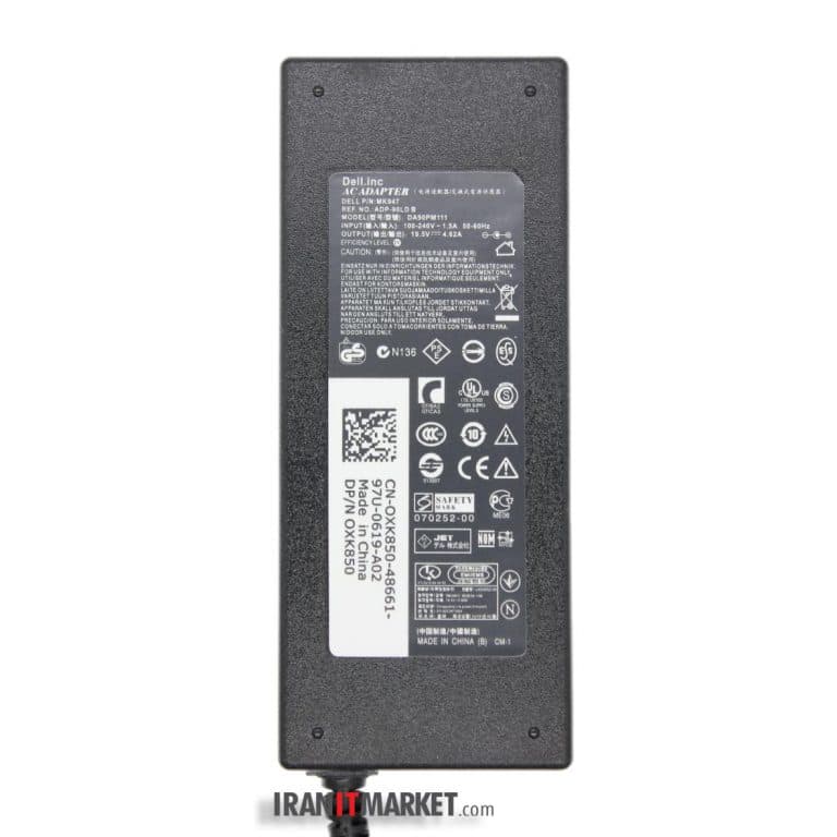 آداپتور و شارژر لپ تاپ دل Adaptor dell latitude E7350 90wat