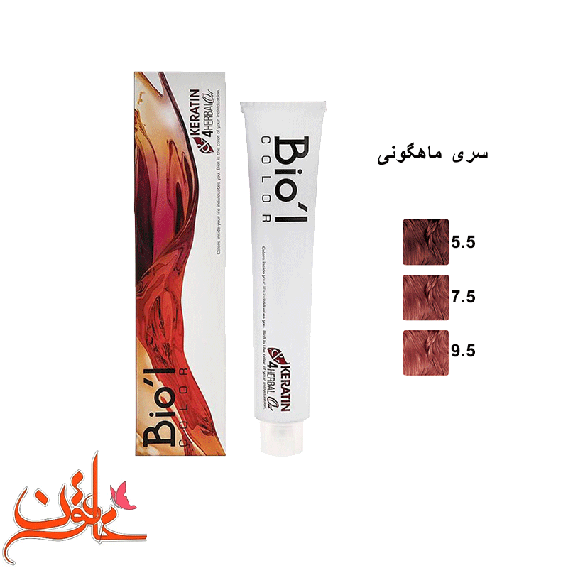 رنگ مو بیول سری ماهگونی (mahogany) Biol Hair Color Cream