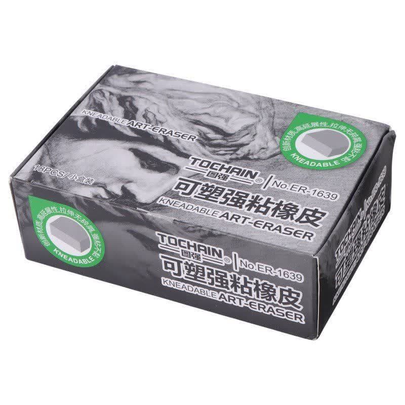 پاک کن خمیری Tochain No.ER-1639 بسته 18 عددی — تصویر ۲
