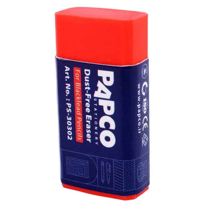 پاک کن رنگی پاپکو PS-303BX بسته 30 عددی — تصویر ۳