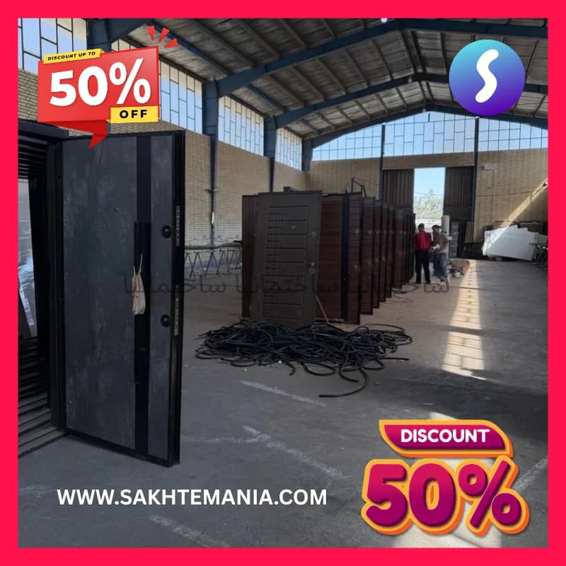 درب ضد سرقت مدرن چوبی مدل آیلین (رویه لمینوکس) کف ۱۴ | خرید درب ضد سرقت شیک از کارخانه ساختمانیا با بهترین قیمت + قیمت پخش + ارسال فوری — تصویر ۵