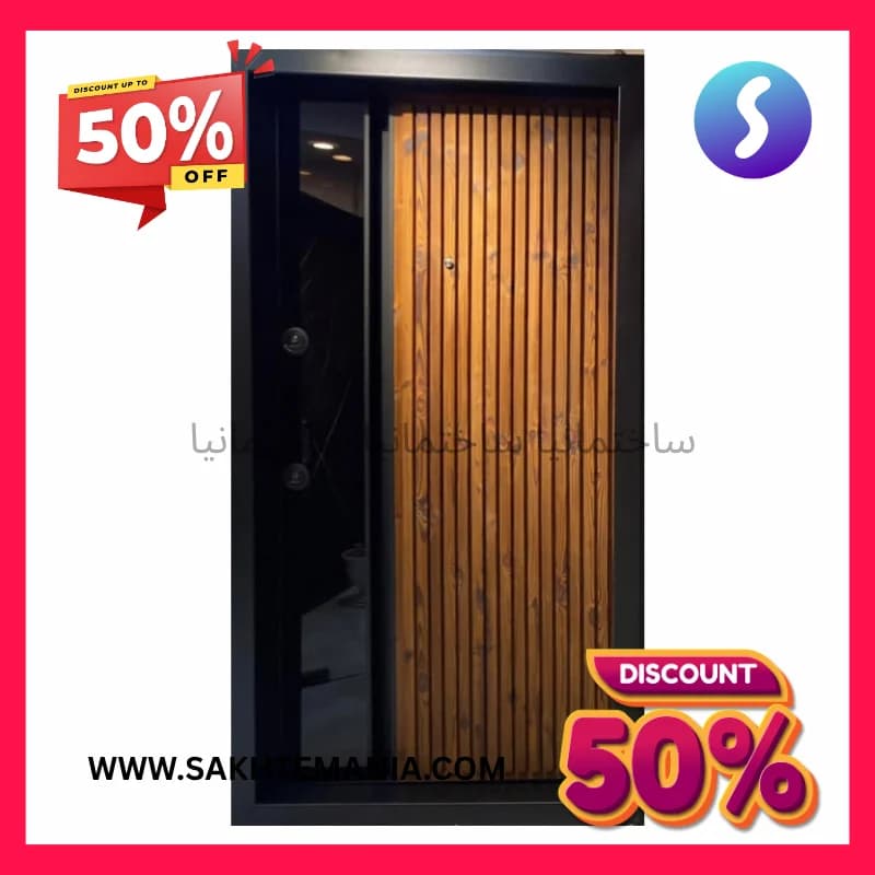 درب ضد سرقت طرح ترموال رویه لمینوکس عایق صدا | خرید بهترین درب ضد سرقت طرح چوب (ترموال) رویه لمینوکس با گارانتی اصلی + تخفیف ویژه همکاران و انبوه سازان + قیمت پخش و عمده + ارسال فوری